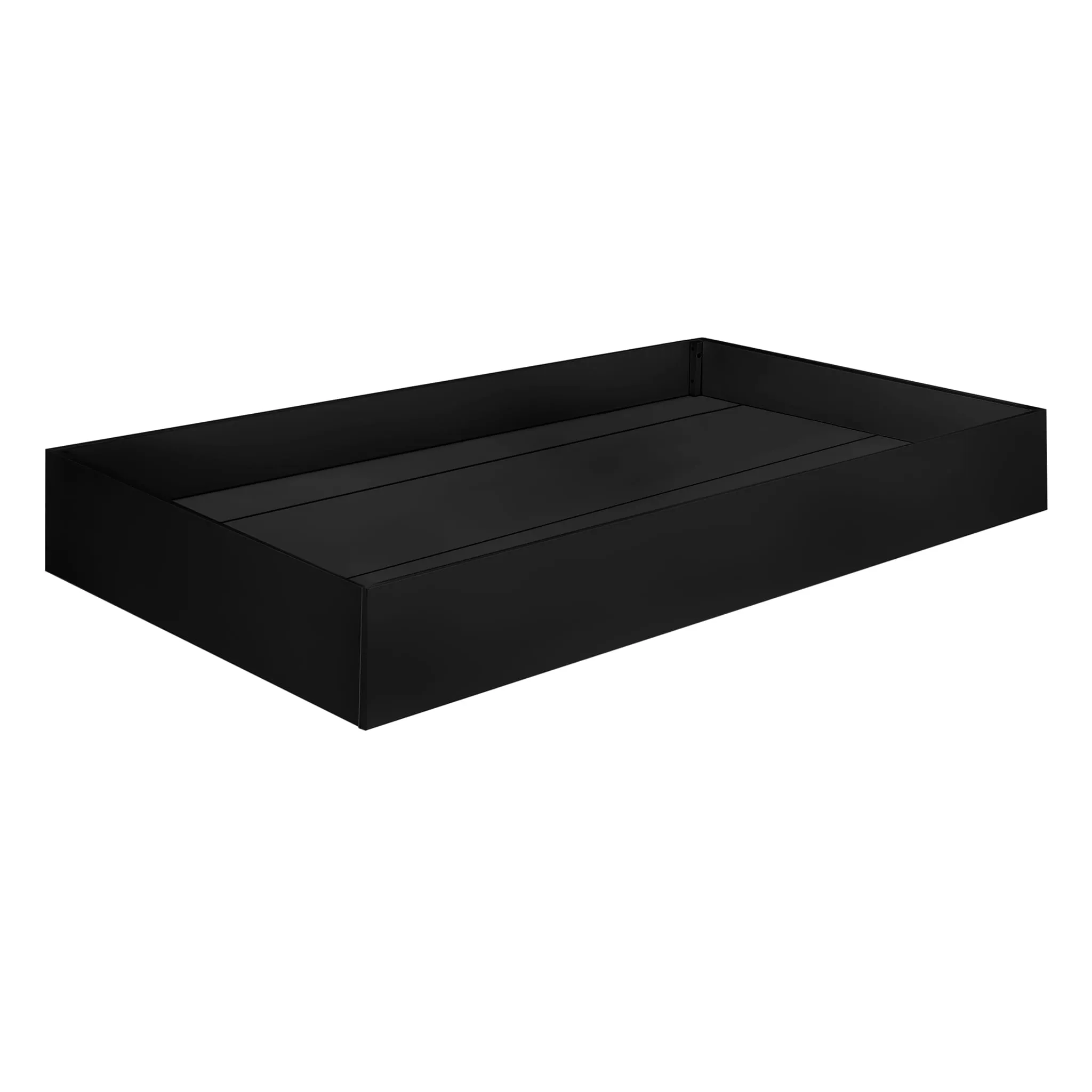 Million Dollar Baby Tiroir de Rangement pour Lit Gigogne Simple Universel - Noir