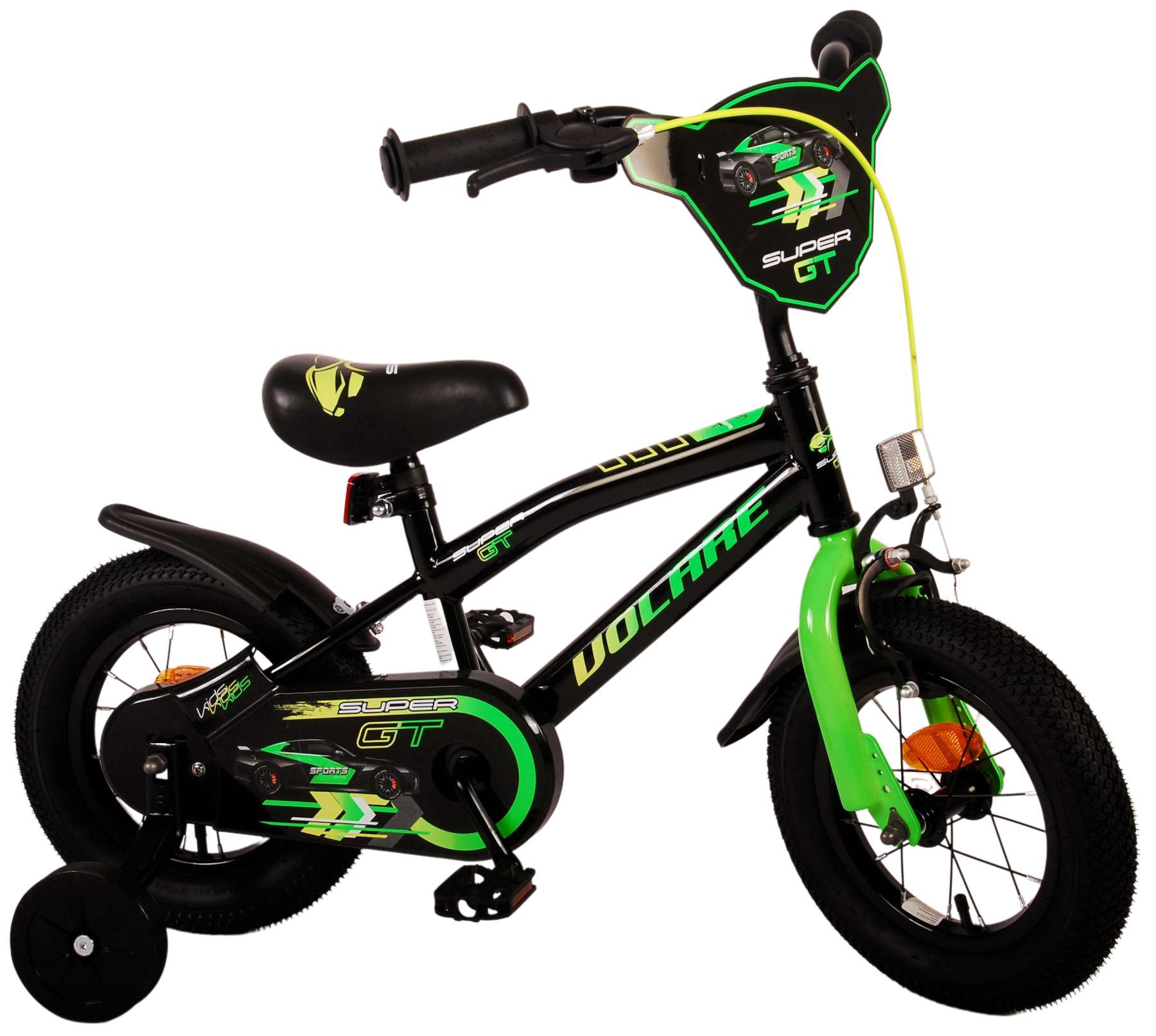 TPFSports Super GT Kinderfahrrad - Jungen - 12 Zoll - Rücktritt + Handbremse - Blau