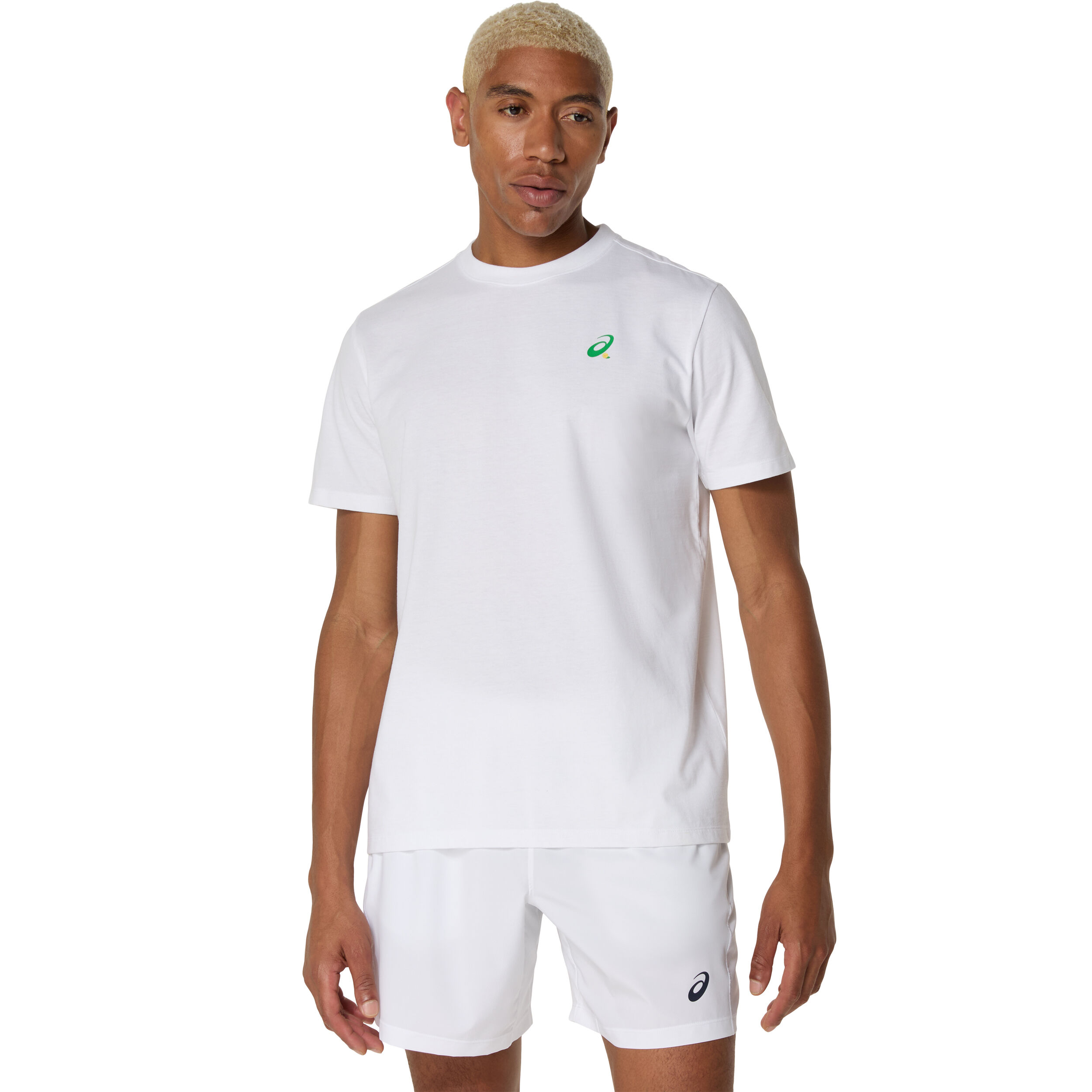 ASICS Court Graphic T-shirt Hommes - Blanc