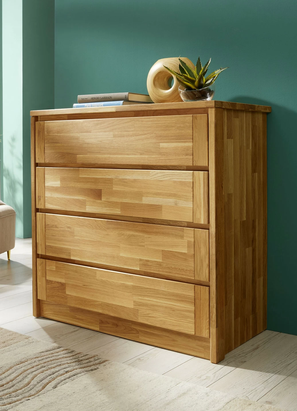 Kommodenserie aus Massivholz mit Soft-Close