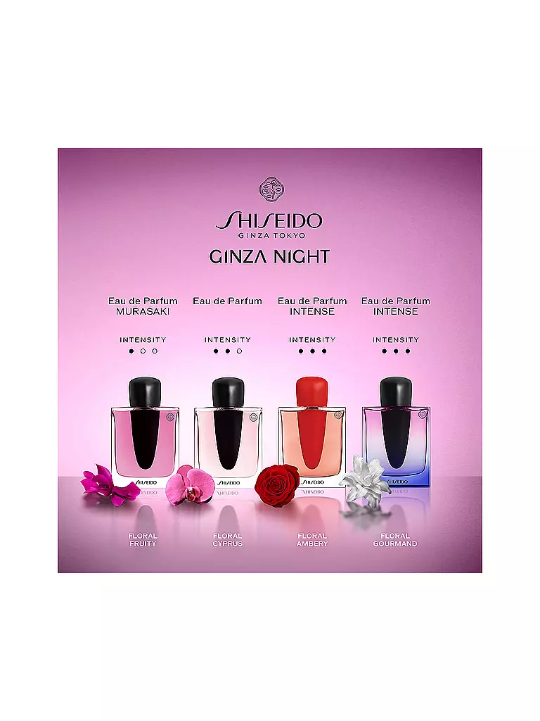 SHISEIDO Ginza Night Eau de Parfum Intense 30ml keine Farbe