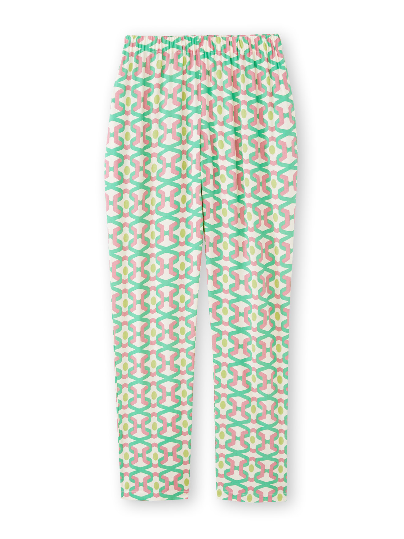 Pantalon fluide élastiqué