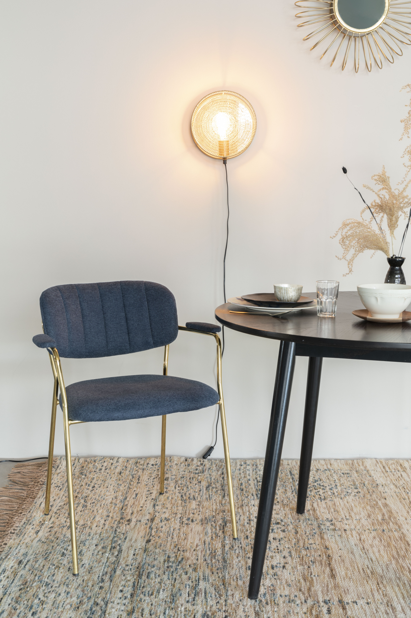 Wandlamp Lena Goud