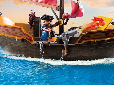 Playmobil 71418 Pirates Byggesett Lite Sjørøverskip