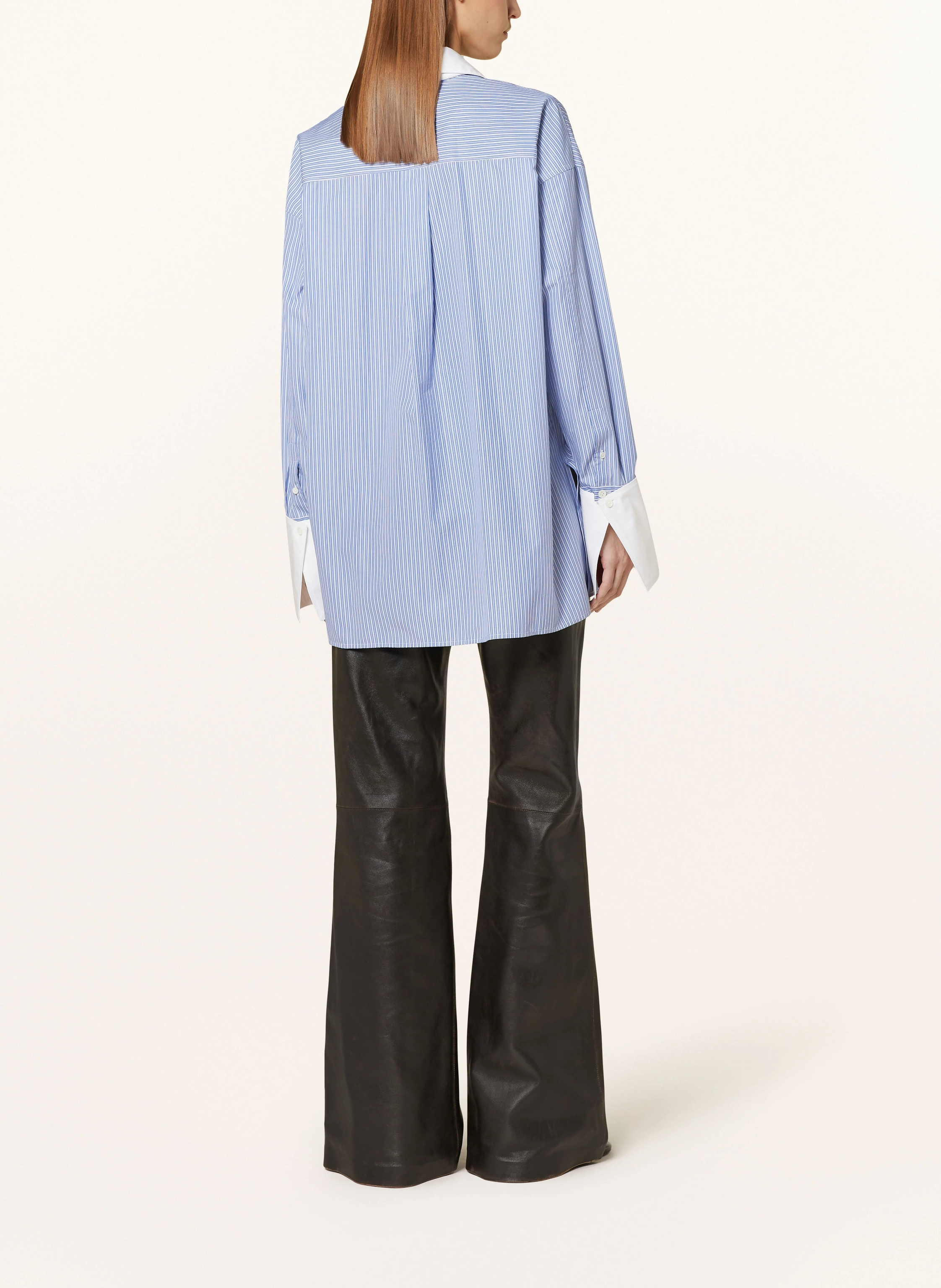 LOEWE Bootcut-Hose aus Leder