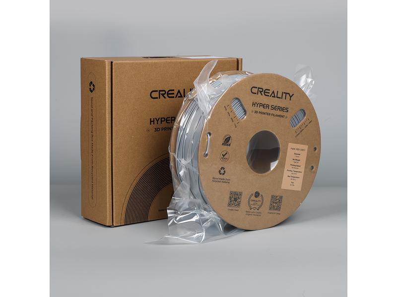 Creality Filament ABS Hyper, Grau 1.75 mm 1 kg Hochwertiges 1.75 mm ABS Hyper Filament für 3D Drucker