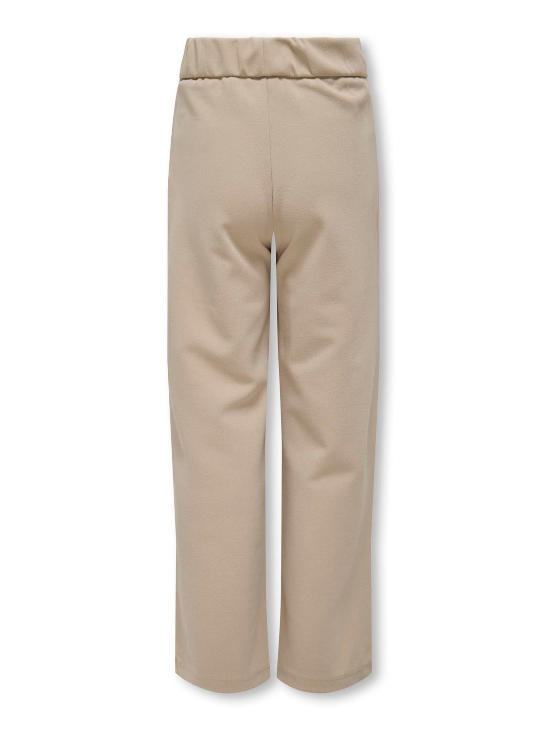 KOGSANIA Mittlere Taille Normal geschnitten Hose Humus