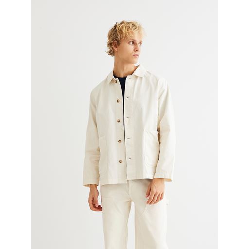 Woodbird Blade Paper Jakke, Off White, XL