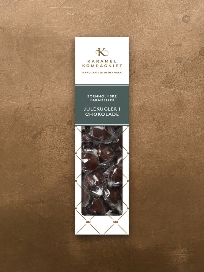 Karamel Kompagniet Julekugler i chokolade
