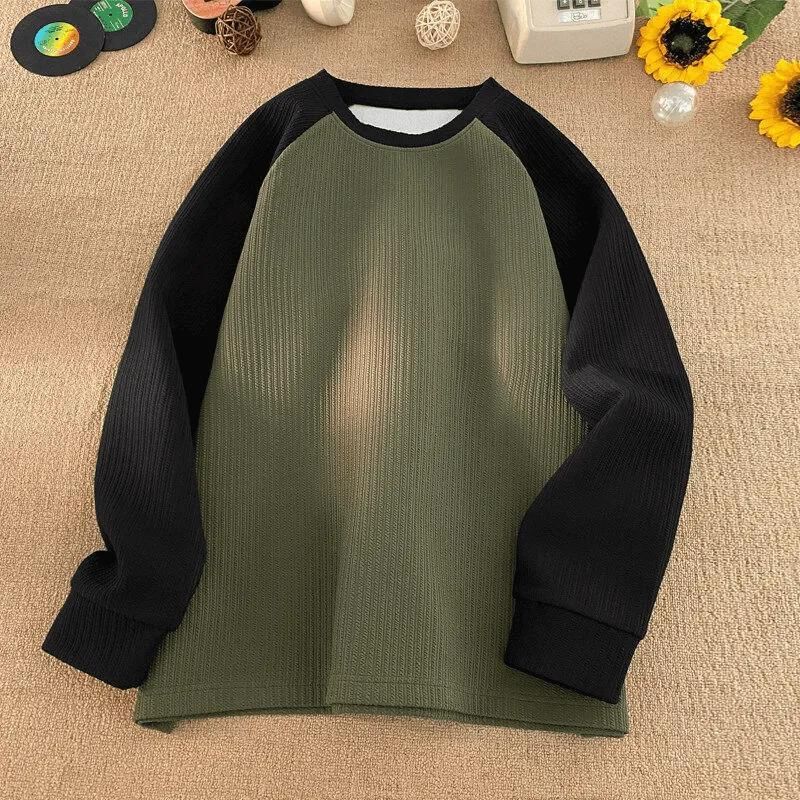 fluffush - Sweatshirt met ronde hals en raglanmouwen