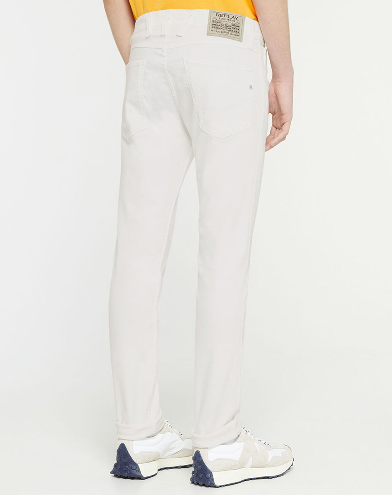 Replay Jean 99 Denim blanc