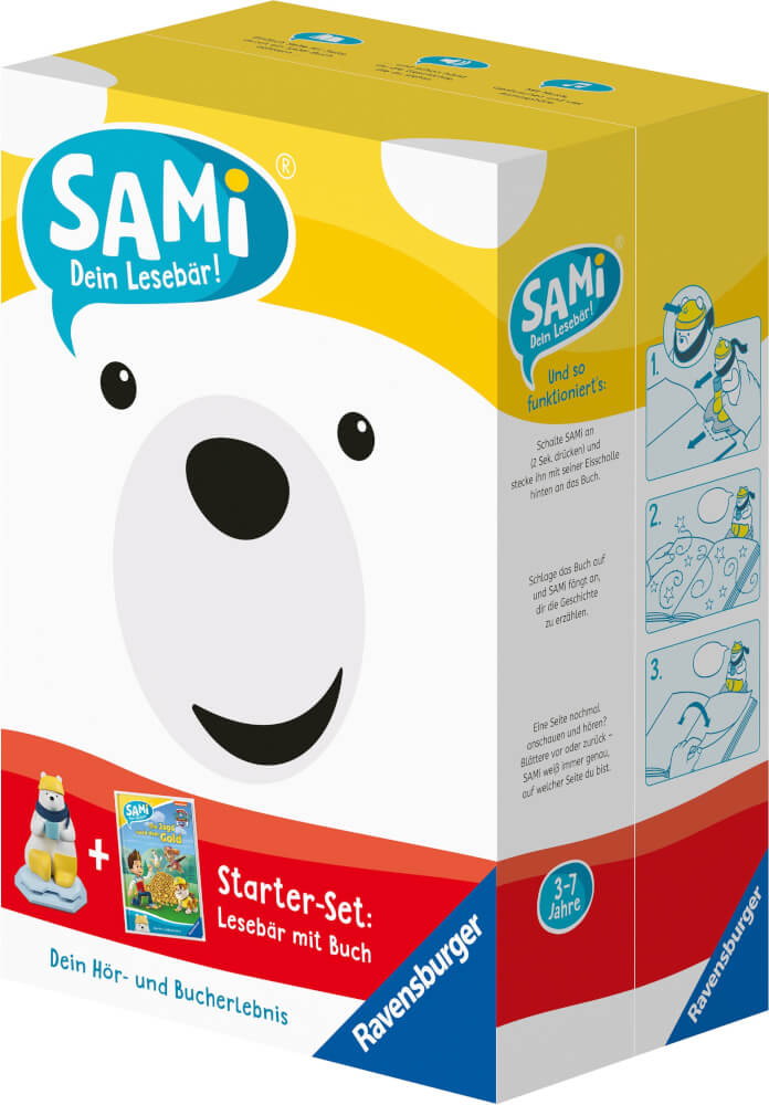 Ravensburger 97 Starter-Set SAMi - dein Lesebär. Paw Patrol