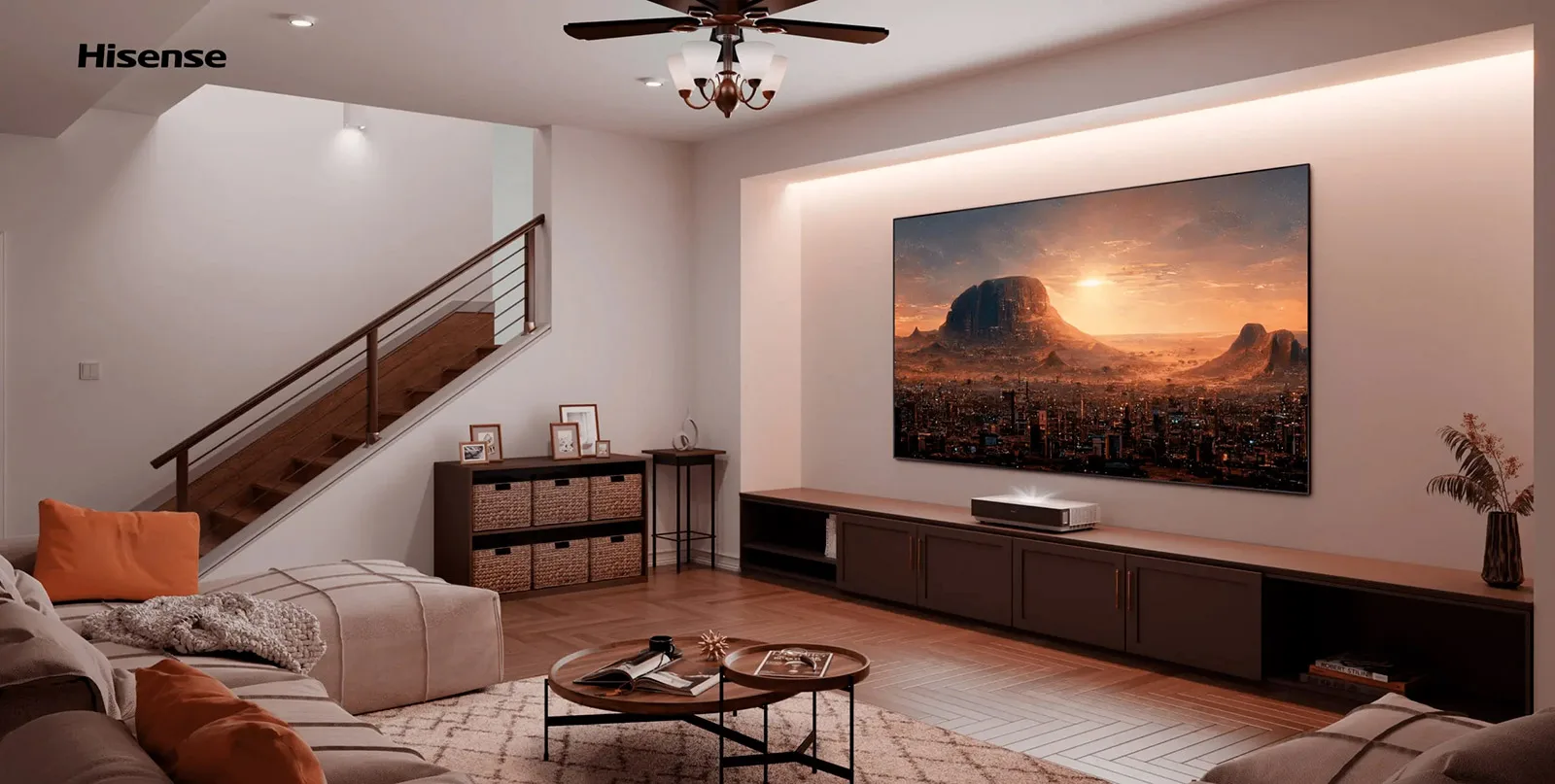Hisense 120-L5HA Laser TV Vidéoprojecteurs ultra courte focale