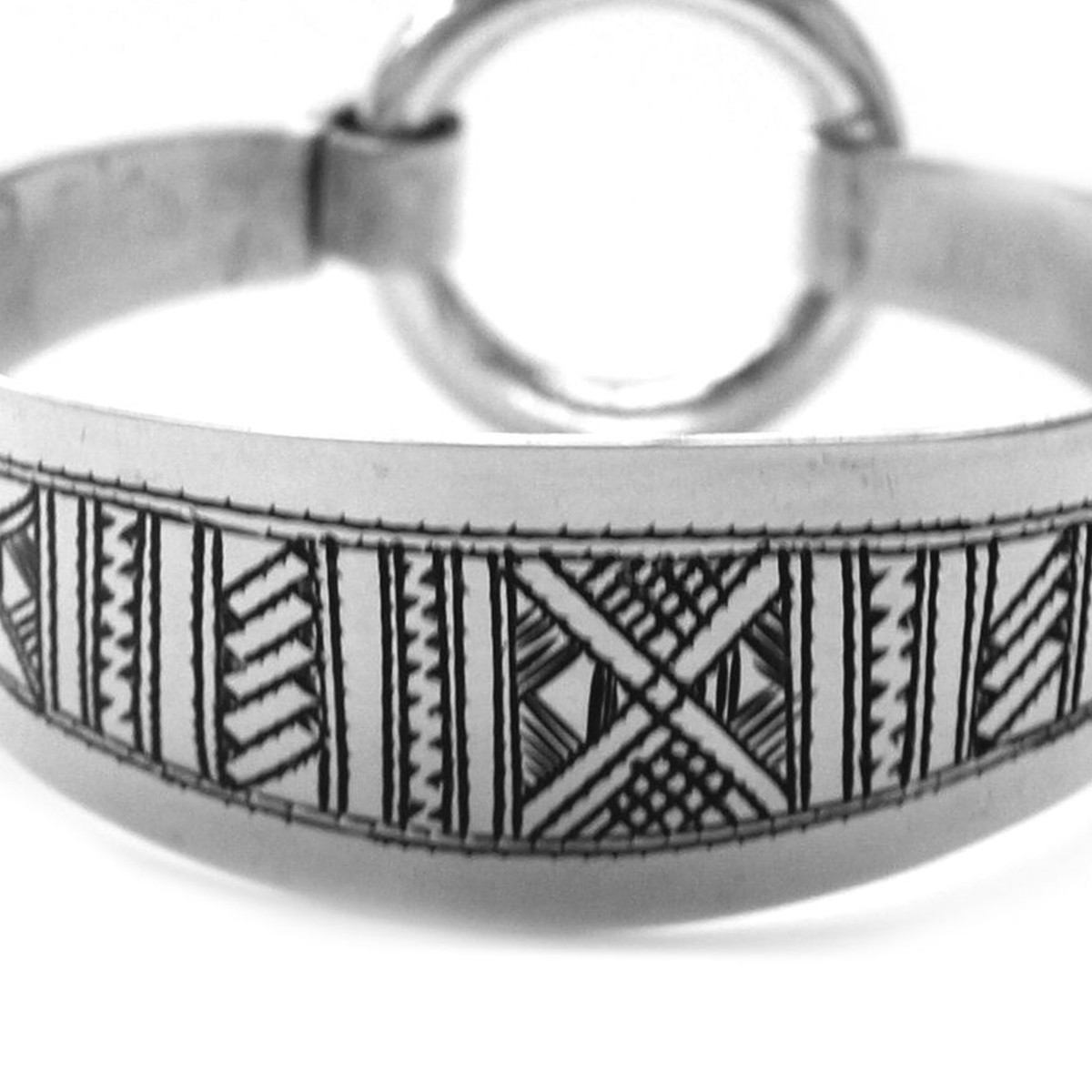 Bracelet large rigide touareg