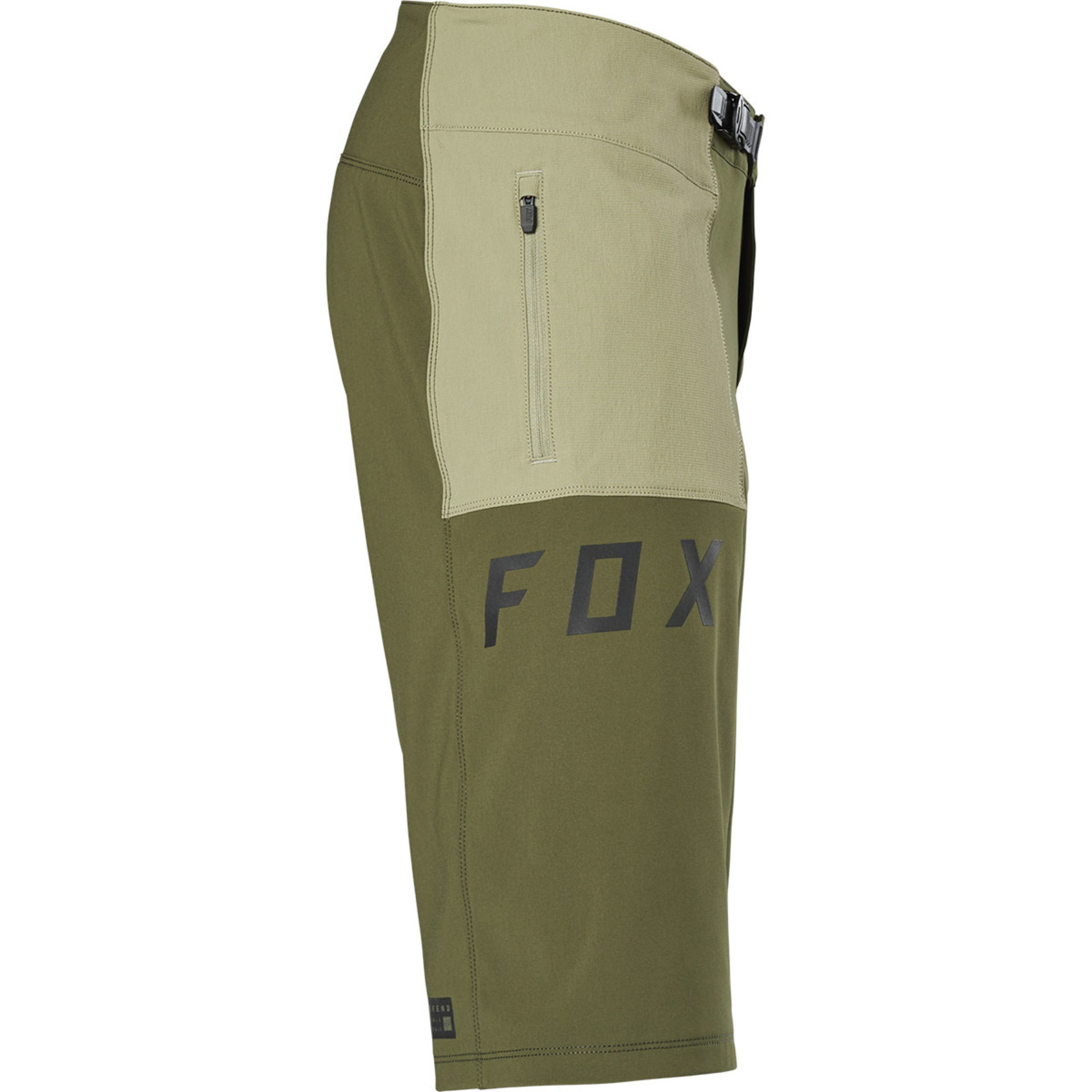 Fox Defend Pro MTB Fietsbroek Kort Olijfgroen Heren