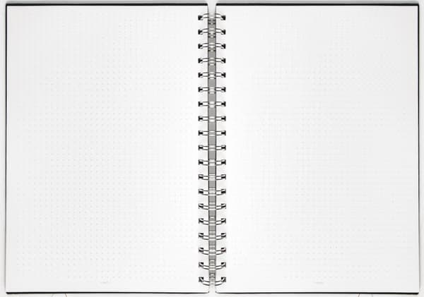 DotNotes Spiral Svart Burde