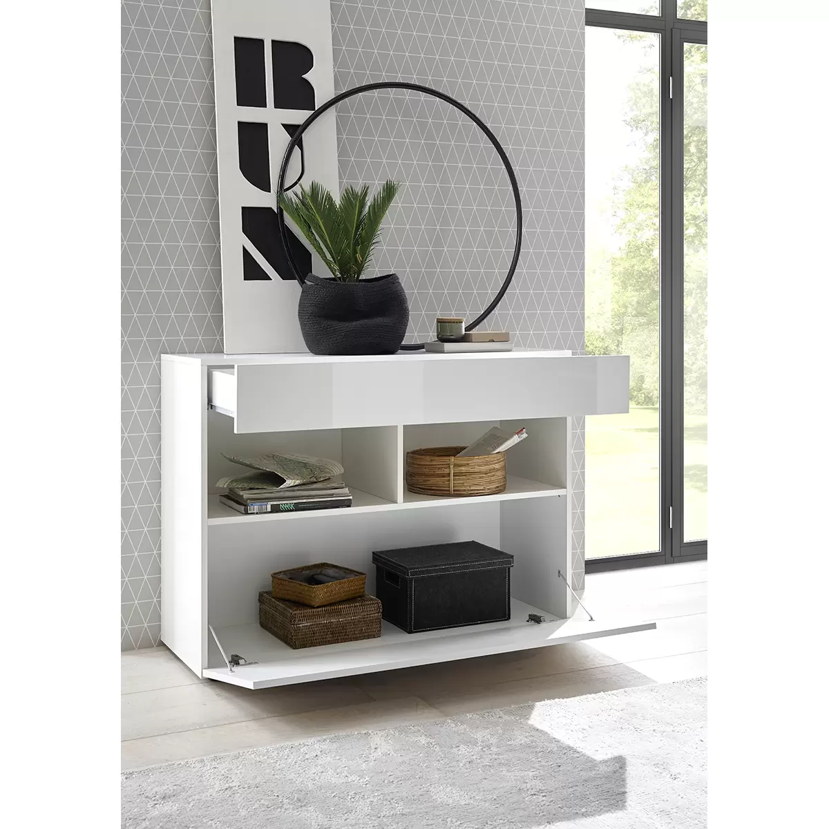 Kommode Portofino weiss