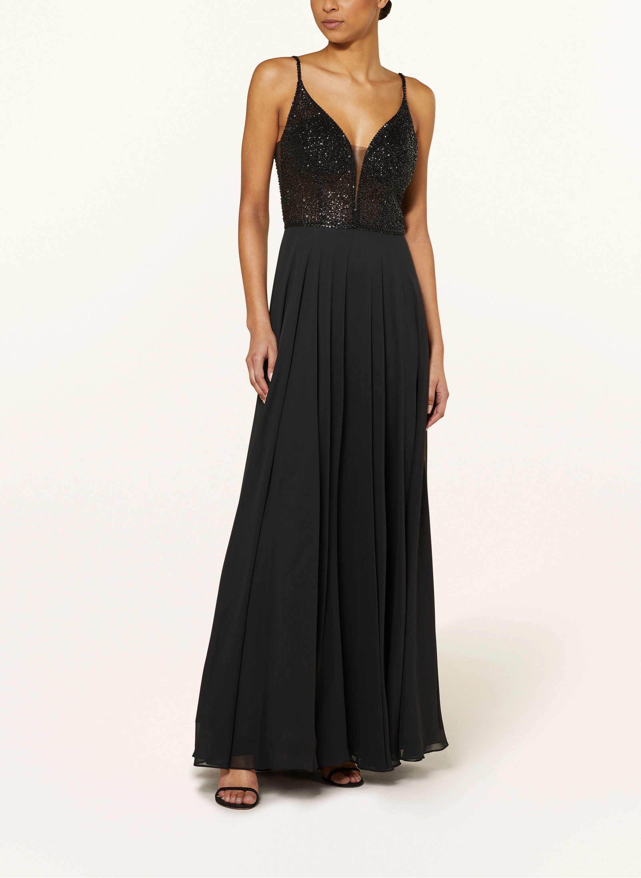 Hey Kyla Abendkleid mit Pailetten und Schmucksteinen