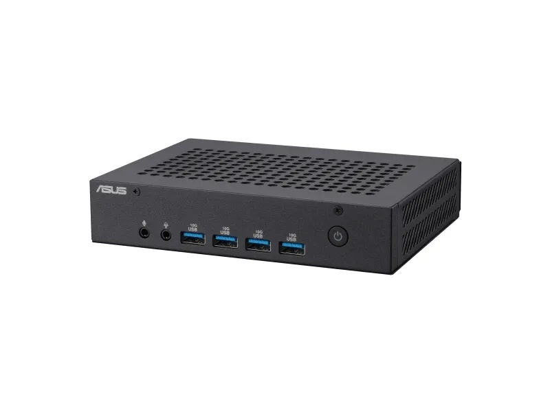 ASUS ExpertCenter PN43 - Barebone - mini PC 1 x N-series N97 / op til 3.6 GHz - RAM 0 GB - UHD Graphics - IEEE 802.11ax (Wi-Fi 6E), Bluetooth 5.3, Gigabit Ethernet, 2.5 Gigabit Ethernet - sort