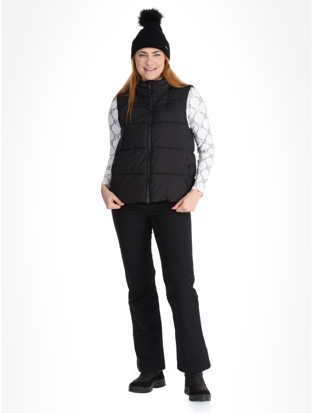 Traditional 24PBH1205/WO/B bodywarmer dames