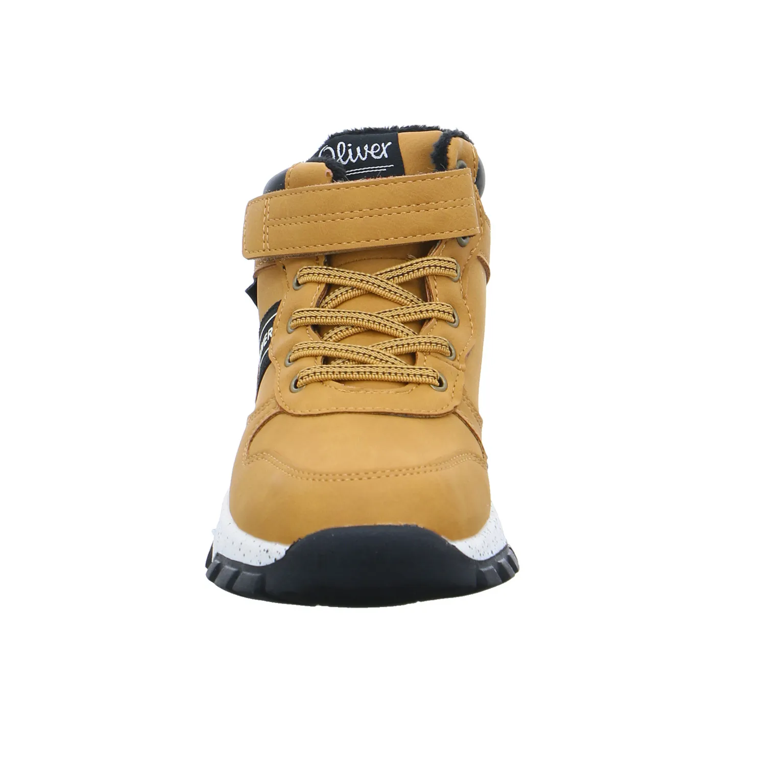S.OLIVER Jungen-Winter-Bottine Camel Lederimitat  Stiefel