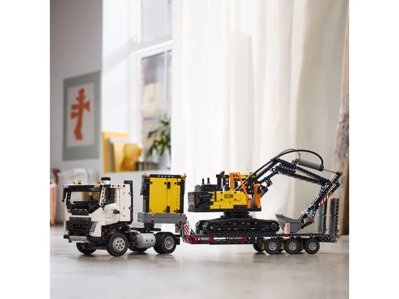 LEGO Technic 42175 Volvo FMX-lastbil og EC230 elektrisk gravemaskine