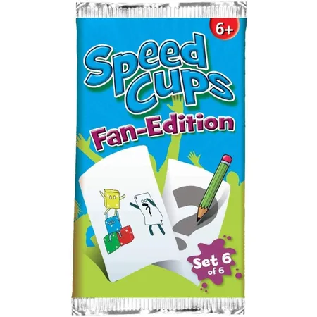 AMIGO Speed Cups Fan-Edition Booster, 1 Stück, 6-fach sortiert