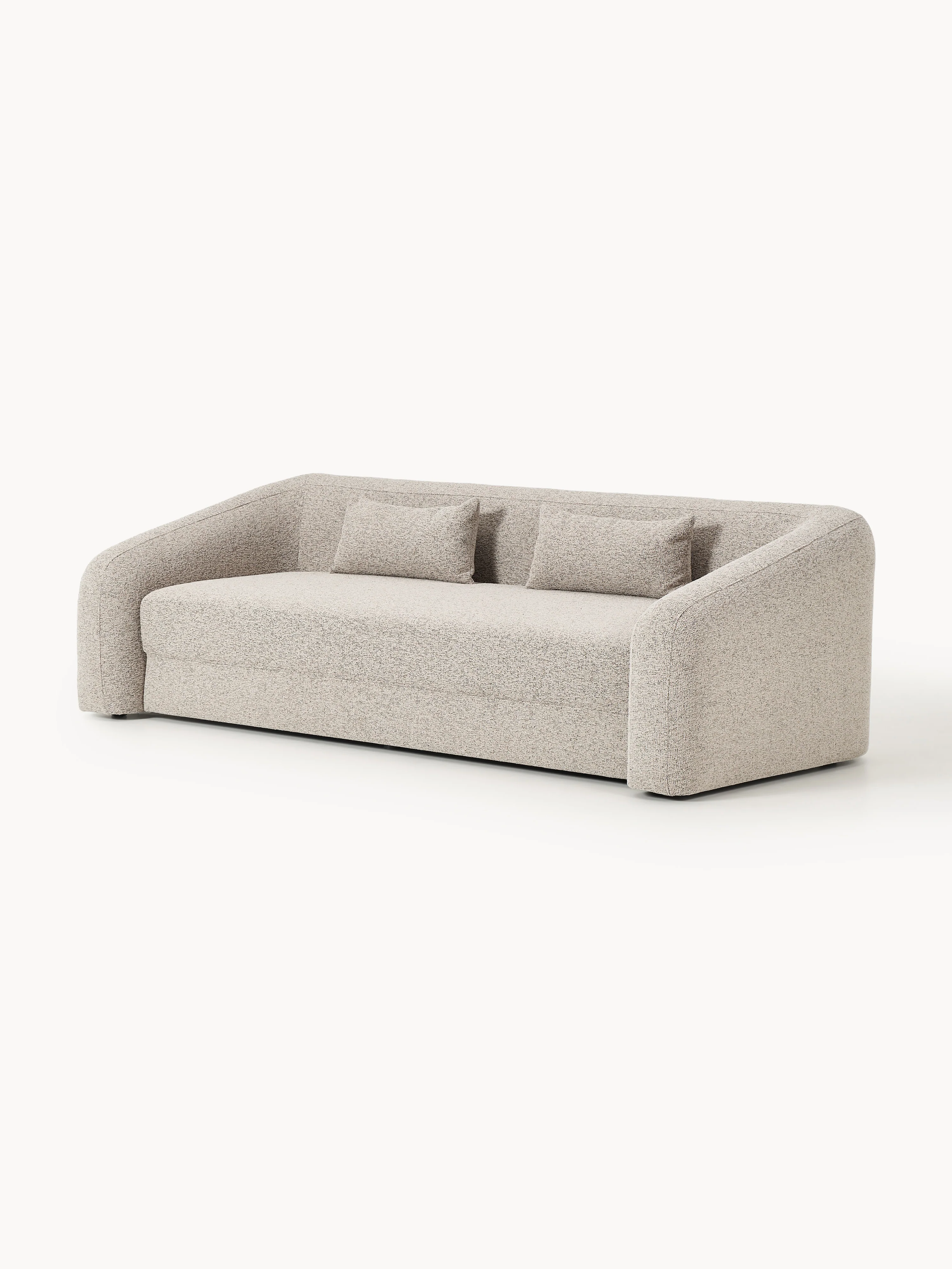 Bouclé slaapbank Eliot (3-zits)