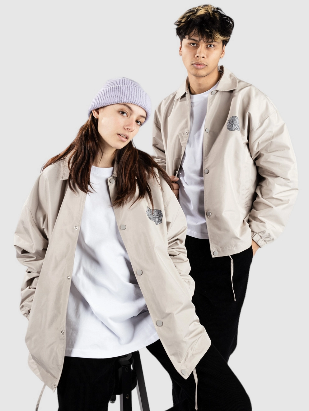 Polypop Jackpot Coach Jacket grey