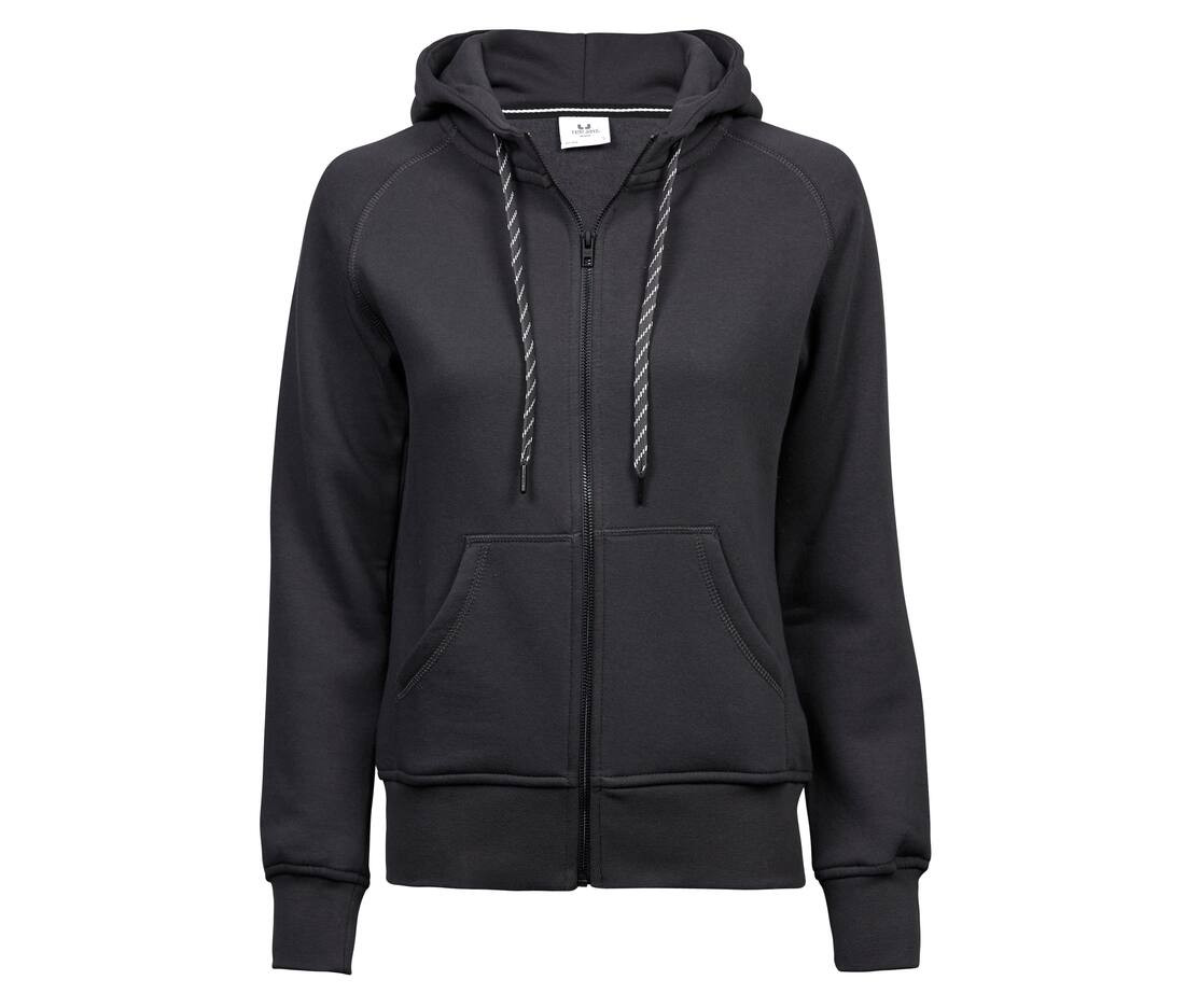 TEE JAYS TJ5436 - Hoodie Mode Femme à Zip Complet Élégant