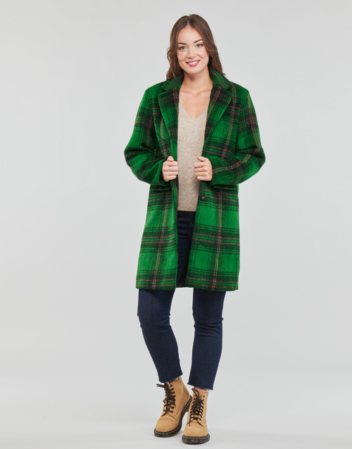 Vila - VIJAYLAH L/S COAT/SU - Vert