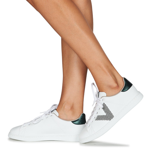 Victoria - TENIS VEGANA GAL - Blanc / Gris