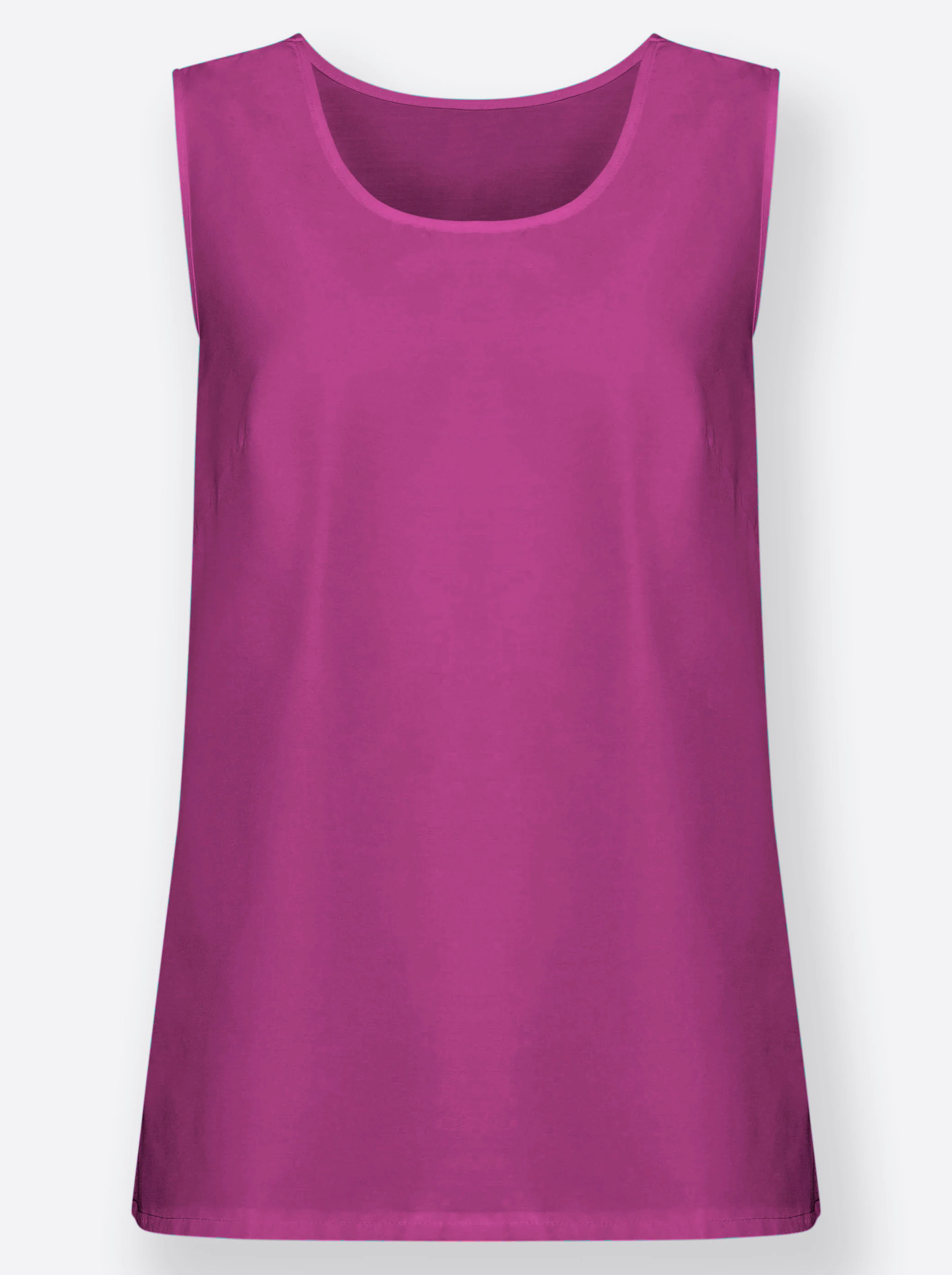 Trägertop in fuchsia