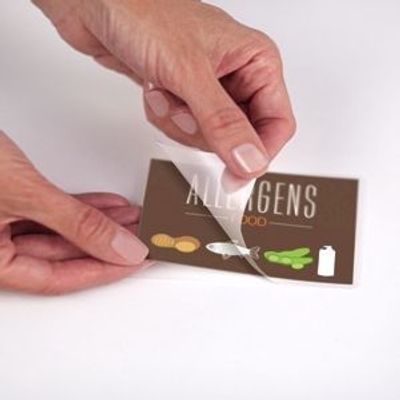 Fellowes - 100 pochettes de plastification (65 x 95 mm) - 125 microns - brillantes