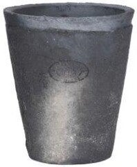 Esschert Design bloempot Tjeerd grijs D 9,8 H 11,3 cm