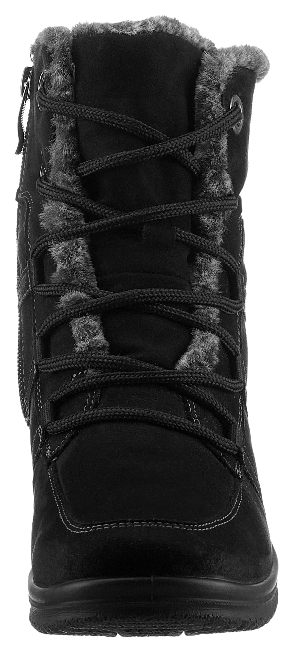 Ara Winterboots »MÜNCHEN«  , Schnürboots, Winterstiefelette in Komfortweite H = sehr weit