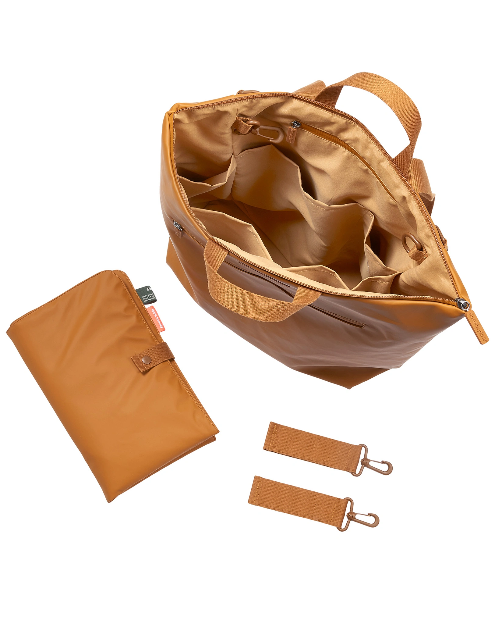Wickelrucksack CHANGING (45x40x15) in senfgelb