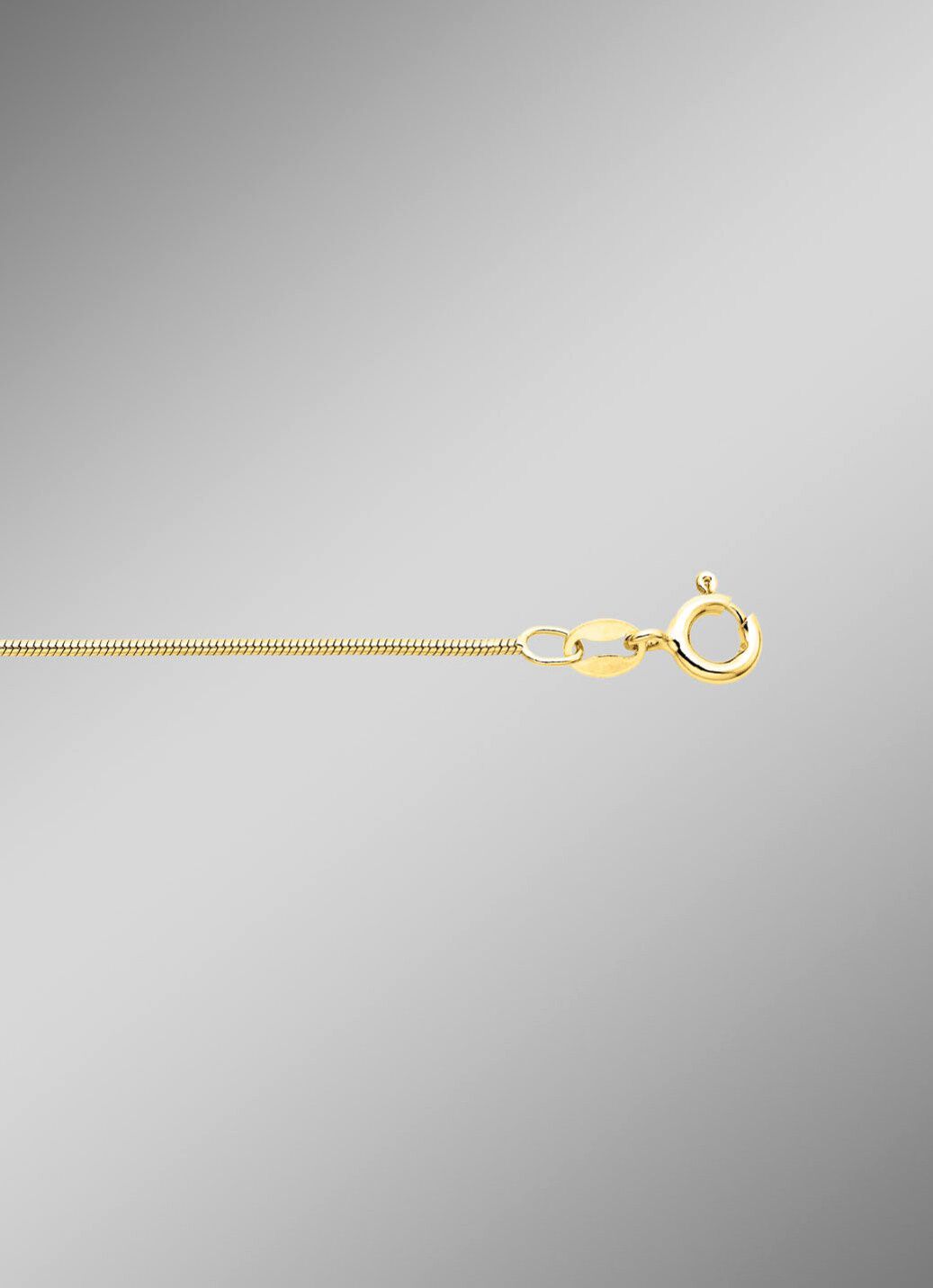 Vergoldete Schlangenkette aus Silber