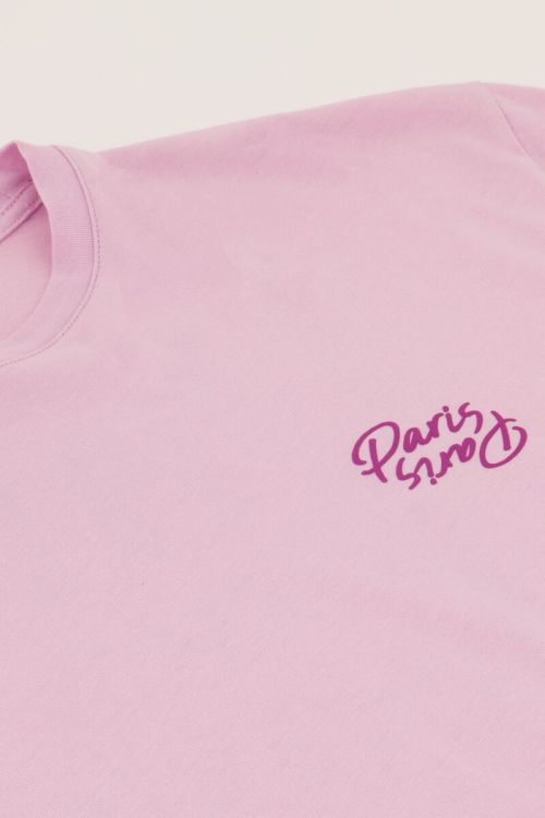 Paars T-shirt ''Paris Paris''