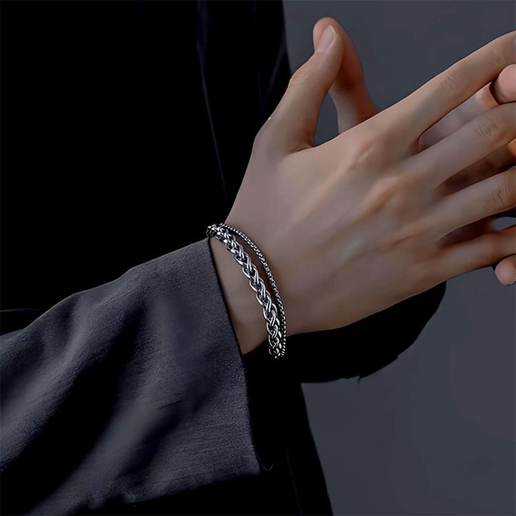Malikasa - gelaagde kettingarmband