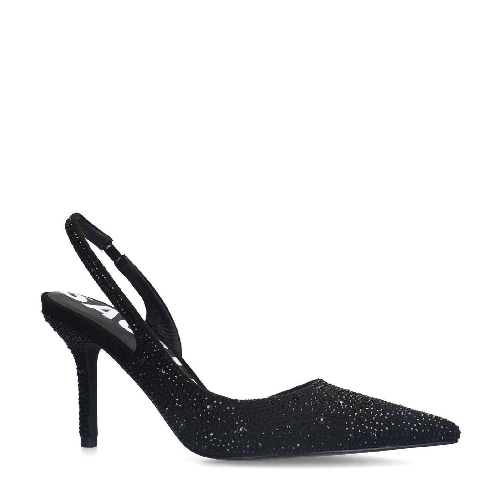 Sacha slingback pumps zwart