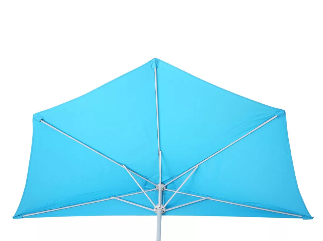 Demi parasol semi-circulaire balcon aluminium 285 x 145 x 252 cm 04_0003903