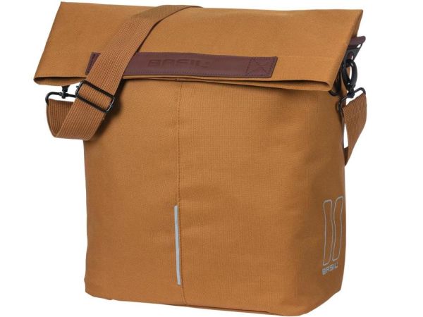 Basil City Shopper Sidetaske, Camel Brown