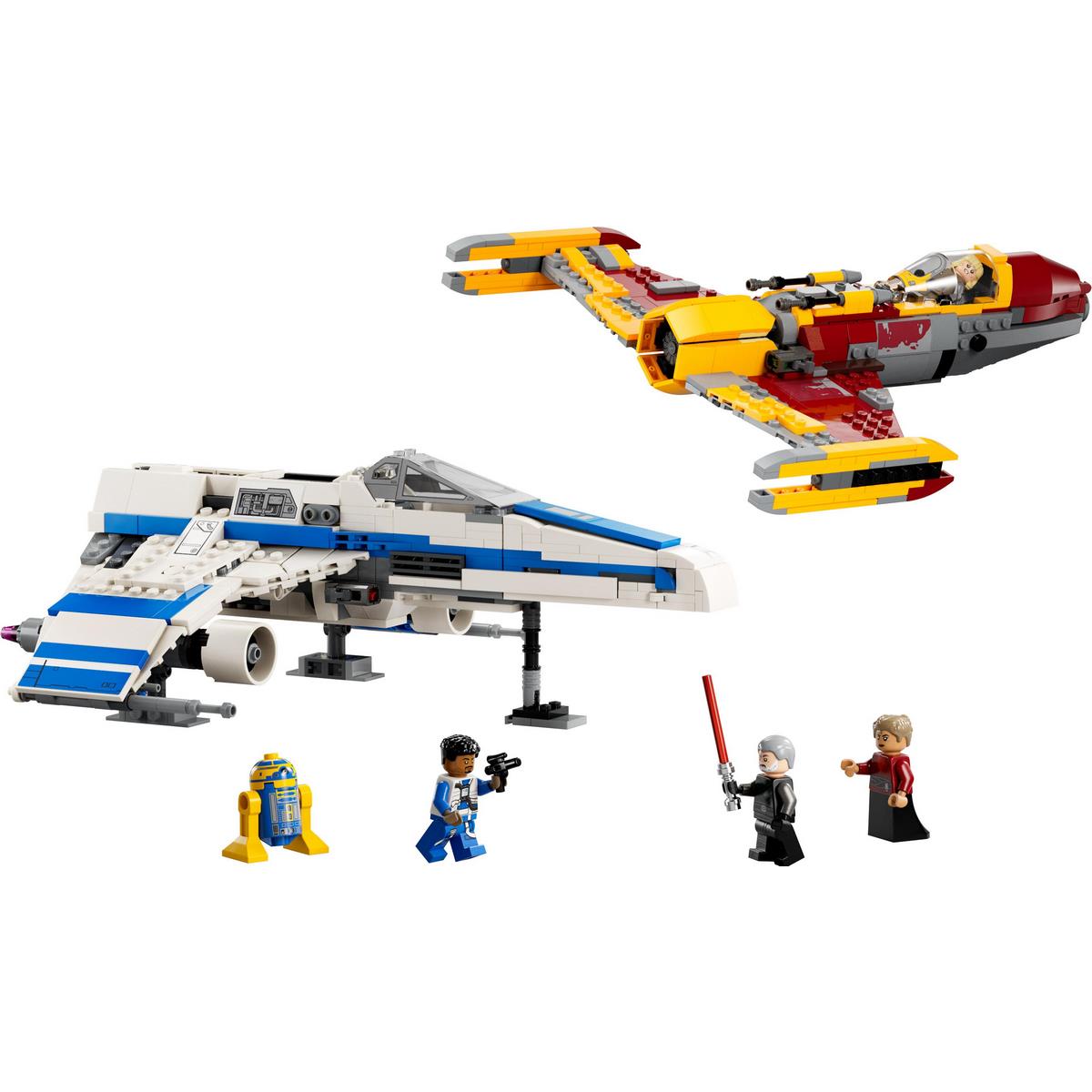 L'E-wing de la Nouvelle république contre le chasseur de Shin Hati LEGO Star Wars 75364