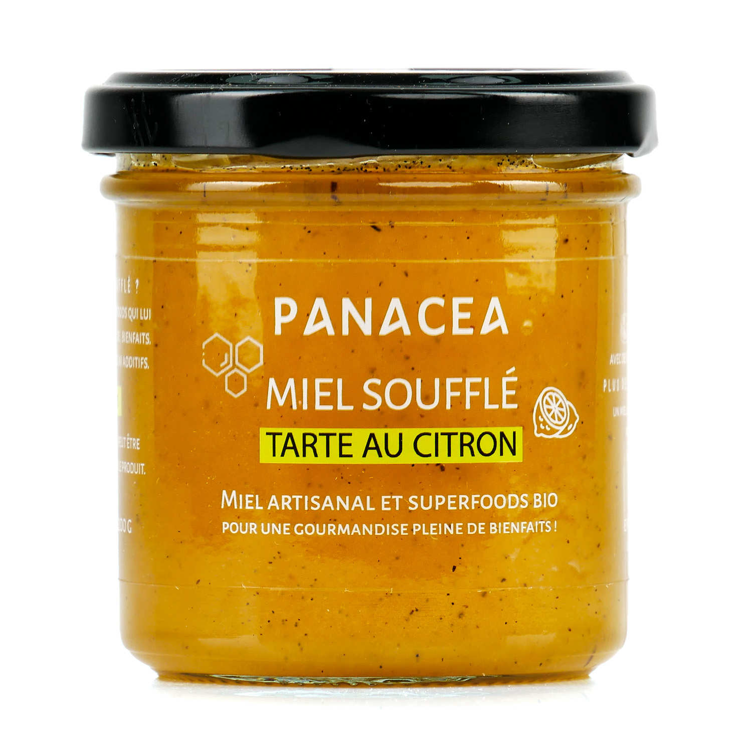 Miel soufflé tarte au citron