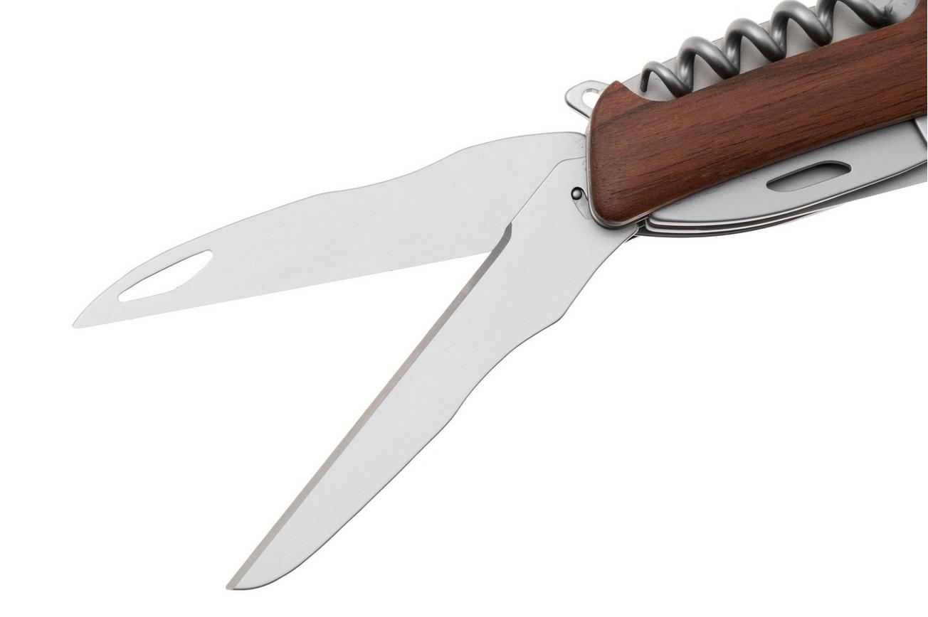 Swiza D09 R AM, KNR.0136.6300, Walnut, Zwitsers zakmes, 9 tools