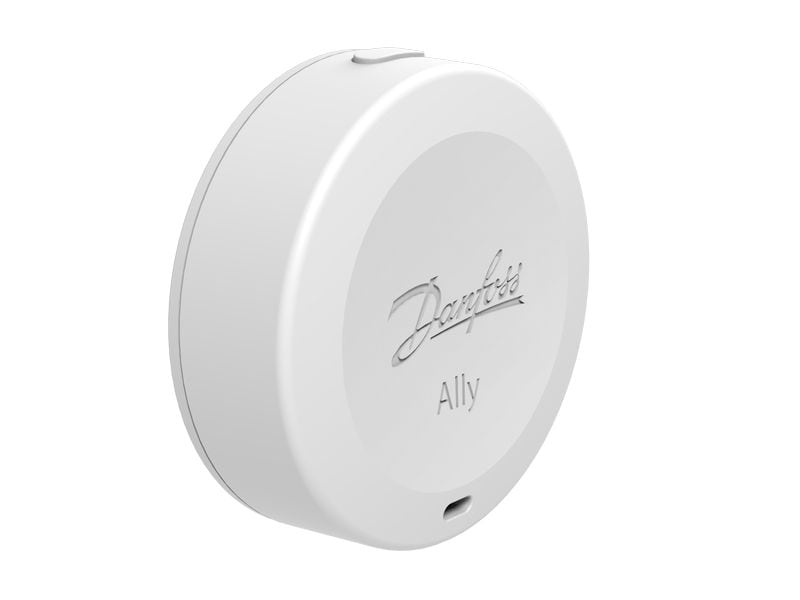 Danfoss Ally Room Sensor Drahtloser Raumsensor für die Danfoss Ally Heizkörperthermostate, Zigbee