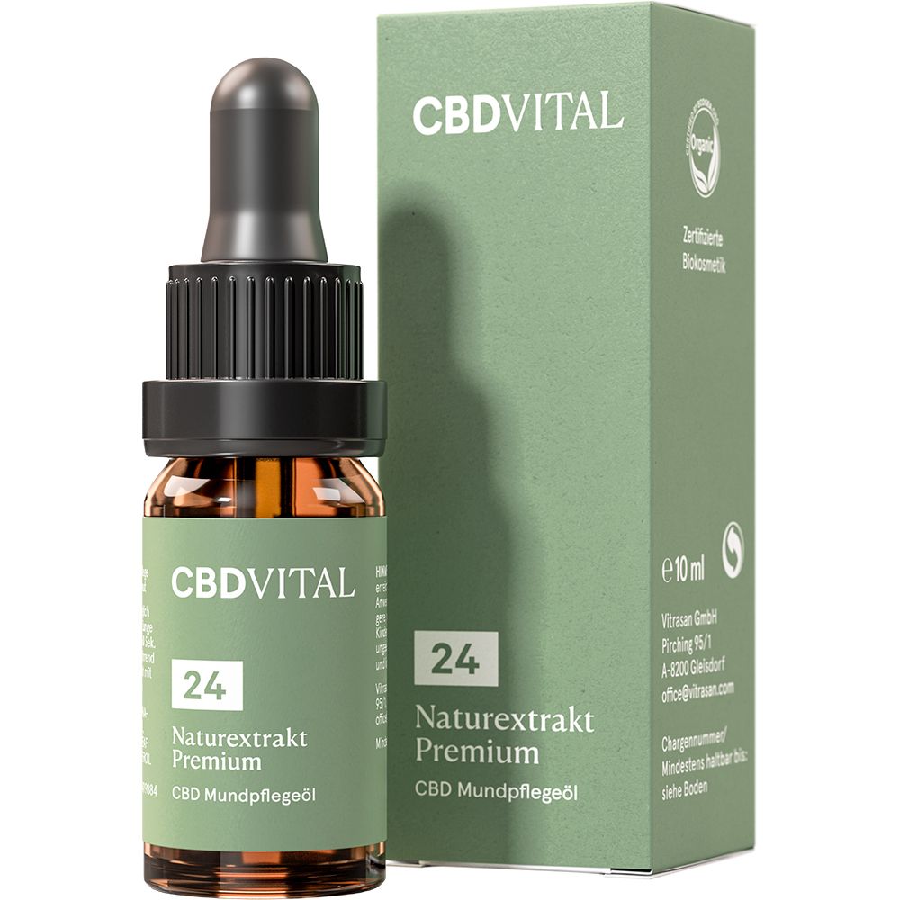 CBD VITAL Naturextrakt Premium Öl 24%