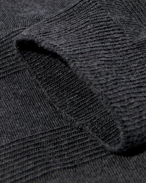 chaussettes homme 1 paire rayure 3D gris foncé