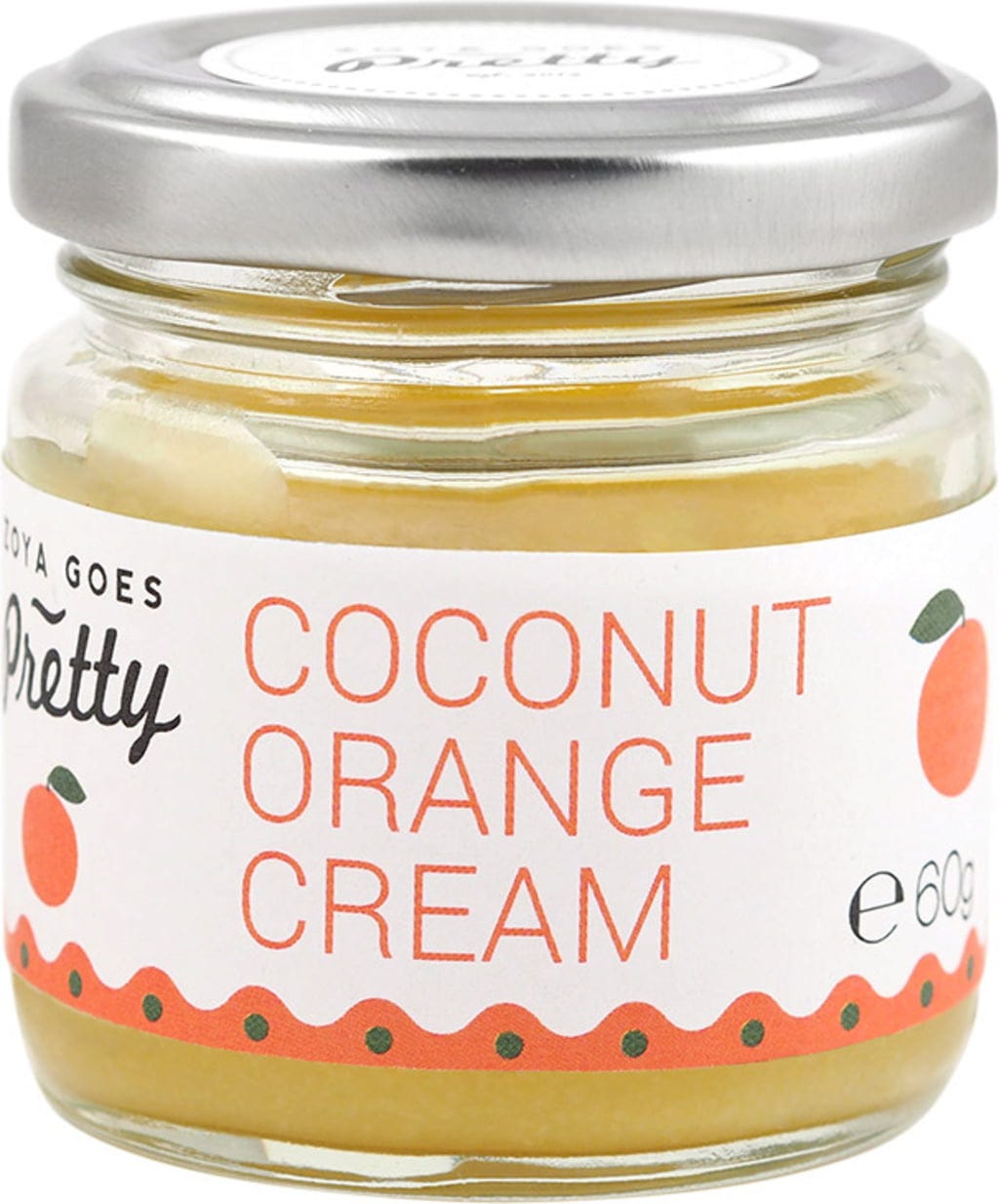 Zoya goes pretty  Coconut-Orange Cream, 60 g